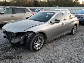 2021 Lexus ES 300h Luxury with VIN 58AEA1C17MU004448, listed as a Copart auction lot 81674474 with 52,202 mi miles and Salvage title. Bid and sale history available at DreamBid. Image 1.