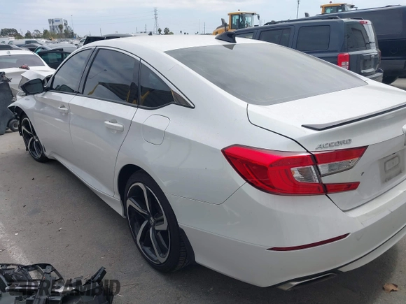2022 Honda Accord Sedan Sport SE with VIN 1HGCV1F43NA041157, listed as a IAAI auction lot 41904804 with 47,546 mi miles. Bid and sale history available at carsss.com. Image 14.