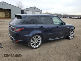 2019 Land Rover Range Rover Sport HSE with VIN SALWR2RKXKA851325, listed as a Copart auction lot 77673504 with 105,935 mi miles and Salvage Title. Bid and sale history available at carsss.com. Image 3.