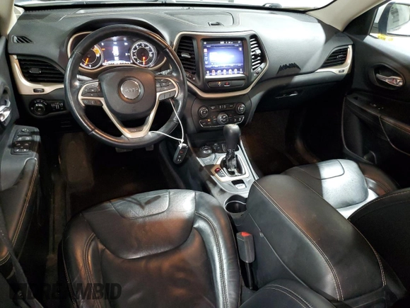 2016 Jeep Cherokee Limited with VIN 1C4PJMDS3GW328244, listed as a Copart auction lot 52096305 with 63,010 mi miles and Salvage title. Bid and sale history available at DreamBid. Image 8.