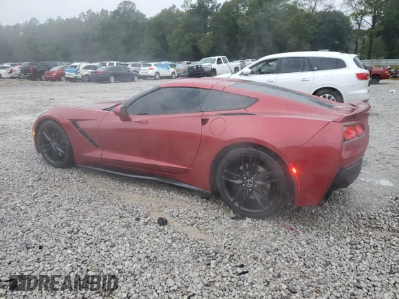 2014 Chevrolet Corvette Z51 3LT with VIN 1G1YM2D7XE5116853, listed as a Copart auction lot 88079395 with 59,816 mi miles and Salvage title. Bid and sale history available at DreamBid. Image 2.