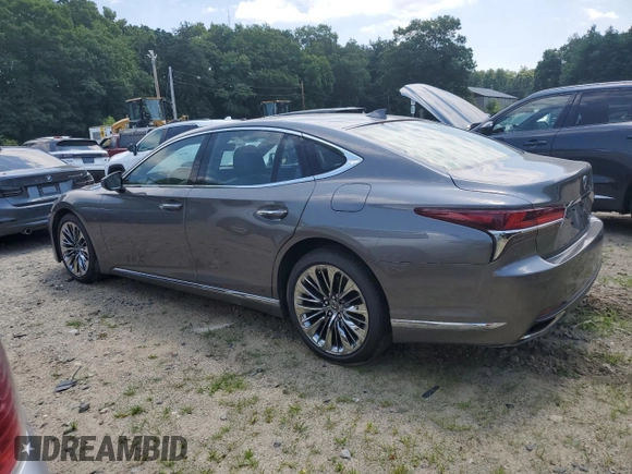 2019 Lexus LS 500 with VIN JTHC51FF7K5007211, listed as a Copart auction lot 59156954 with Not provided miles and Salvage title. Bid and sale history available at DreamBid. Image 2.