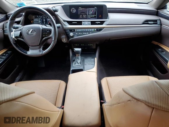 2021 Lexus ES 250 with VIN 58AD11D14MU003669, listed as a Copart auction lot 50762165 with 25,117 mi miles and Salvage title. Bid and sale history available at DreamBid. Image 8.