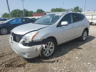 2012 Nissan Rogue S with VIN JN8AS5MV7CW394121, listed as a Copart auction lot 58188115 with 173,341 mi miles and Salvage title. Bid and sale history available at DreamBid. Image 1.