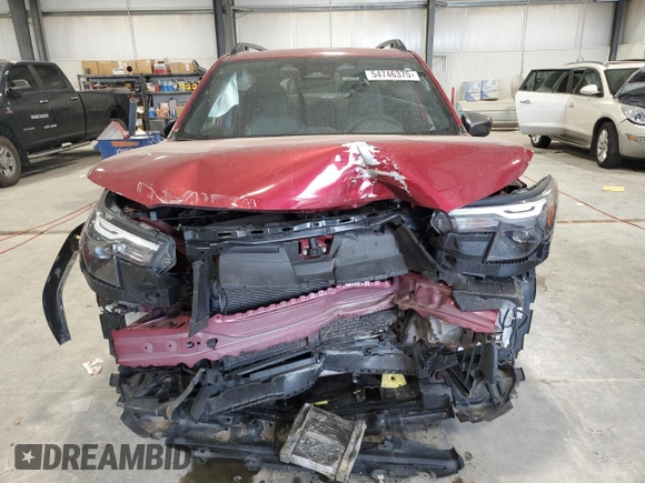 2025 Subaru Forester Premium with VIN JF2SLDDC8SH431025, listed as a Copart auction lot 54746375 with 15,502 mi miles and Salvage title. Bid and sale history available at DreamBid. Image 5.