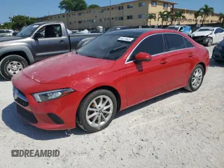 2019 Mercedes-Benz A 220 with VIN WDD3G4EB8KW027205, listed as a Copart auction lot 53318525 with Not Provided miles and Salvage Title. Bid and sale history available at DreamBid. Image 1.