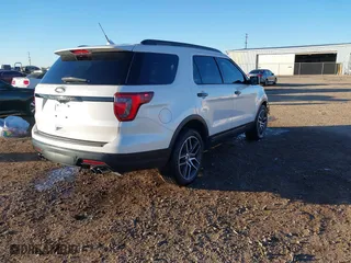 2019 Ford Explorer Sport with VIN 1FM5K8GT1KGA71955, listed as a IAAI auction lot 41180021 with 53,810 mi miles. Bid and sale history available at carsss.com. Image 4.