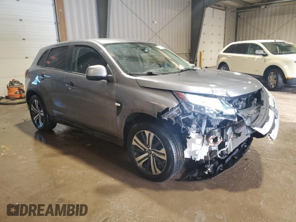 2020 Mitsubishi Outlander Sport ES 2.0 with VIN JA4AR3AU5LU008504, listed as a Copart auction lot 43736945 with 28,634 mi miles and Salvage Title. Bid and sale history available at carsss.com. Image 4.