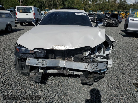 2021 Lexus IS with VIN JTHC81F25M5044796, listed as a Copart auction lot 79816124 with 28,457 mi miles and Salvage Title. Bid and sale history available at carsss.com. Image 5.