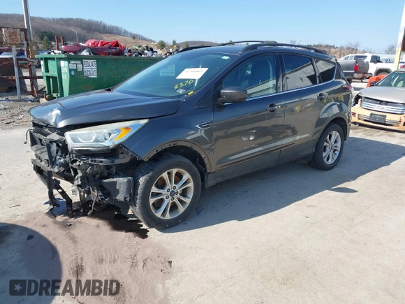 2017 Ford Escape SE with VIN 1FMCU9G99HUD03370, listed as a IAAI auction lot 41700809 with 136,575 mi miles. Bid and sale history available at carsss.com. Image 18.