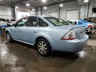2008 Ford Taurus SEL with VIN 1FAHP24W68G182787, listed as a Copart auction lot 81519654 with 80,629 mi miles and Salvage Title. Bid and sale history available at carsss.com. Image 2.
