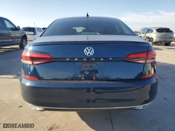 2020 Volkswagen Passat 2.0T SEL with VIN 1VWCA7A34LC019873, listed as a Copart auction lot 45581705 with 36,257 mi miles and Salvage Title. Bid and sale history available at carsss.com. Image 6.