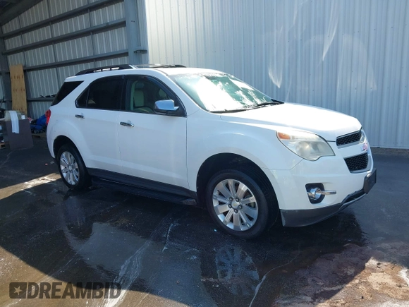 2010 Chevrolet Equinox LT w/2LT with VIN 2CNALPEW5A6400660, listed as a IAAI auction lot 41939736 with 267,594 mi miles. Bid and sale history available at carsss.com. Image 1.