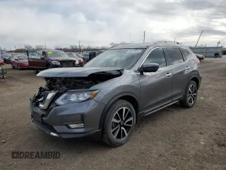 2019 Nissan Rogue SL with VIN 5N1AT2MV0KC766904, listed as a Copart auction lot 49972915 with 56,273 mi miles and Salvage Title. Bid and sale history available at carsss.com. Image 1.