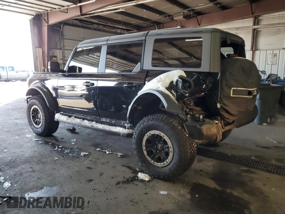 2024 Ford Bronco Outer Banks with VIN 1FMEE8BP2RLA52513, listed as a Copart auction lot 89220535 with 7,811 mi miles and Salvage title. Bid and sale history available at DreamBid. Image 2.