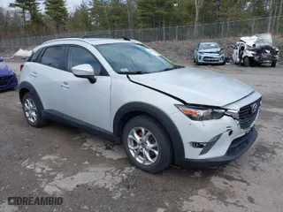 2016 Mazda CX-3 Sport with VIN JM1DKFB73G0130695, listed as a IAAI auction lot 41800384 with 63,946 mi miles. Bid and sale history available at carsss.com. Image 1.