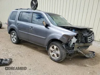 2014 Honda Pilot EX-L with VIN 5FNYF3H77EB002499, listed as a Copart auction lot 67306374 with Not Provided miles and Salvage Title. Bid and sale history available at DreamBid. Image 4.