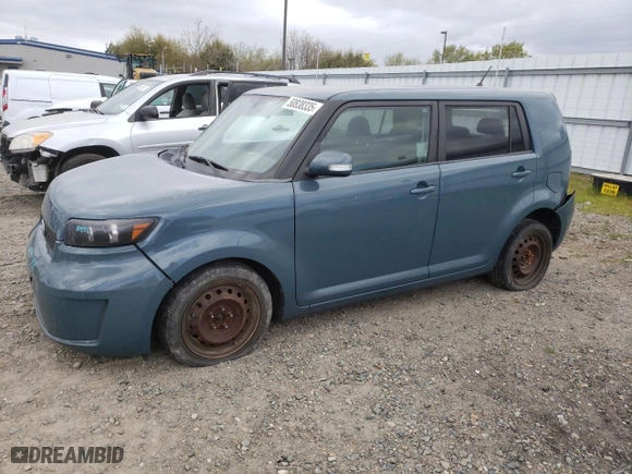 2008 Scion xB with VIN JTLKE50E581009970, listed as a Copart auction lot 50838335 with 243,500 mi miles and Salvage Title. Bid and sale history available at carsss.com. Image 1.