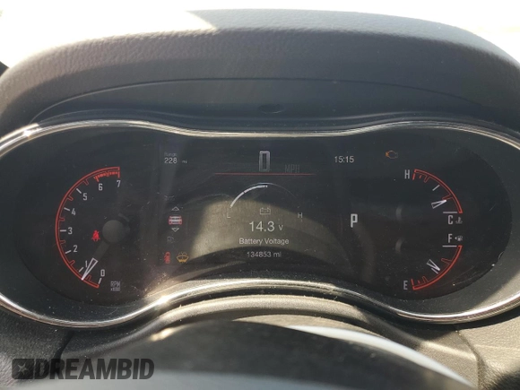 2016 Dodge Durango R/T with VIN 1C4SDJCT0GC467582, listed as a Copart auction lot 62360585 with 134,853 mi miles and Salvage title. Bid and sale history available at DreamBid. Image 9.