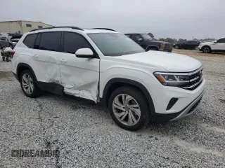 2023 Volkswagen Atlas SE with VIN 1V2JP2CA9PC520933, listed as a Copart auction lot 55444405 with 37,945 mi miles and Salvage title. Bid and sale history available at DreamBid. Image 4.