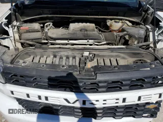 2020 Chevrolet Silverado 1500 Custom with VIN 1GCRWBEK8LZ243650, listed as a Copart auction lot 80707824 with 80,320 mi miles and Salvage Title. Bid and sale history available at carsss.com. Image 11.