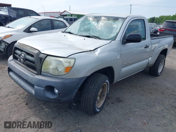 2007 Toyota Tacoma with VIN 5TENX22N87Z435297, listed as a IAAI auction lot 42312336 with 100,665 mi miles and . Bid and sale history available at DreamBid. Image 2.