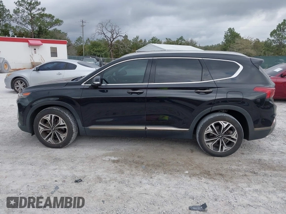 2019 Hyundai Santa Fe Ultimate with VIN 5NMS53AA1KH132335, listed as a IAAI auction lot 41553446 with 79,100 mi miles. Bid and sale history available at carsss.com. Image 14.