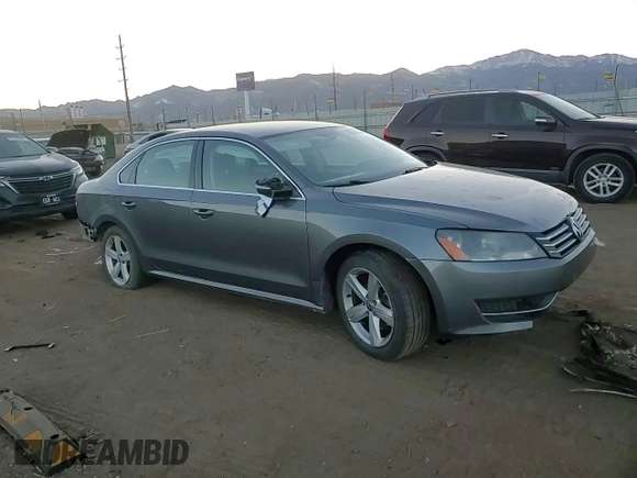 2013 Volkswagen Passat SE with VIN 1VWBH7A33DC110237, listed as a Copart auction lot 85404764 with 223,426 mi miles and Salvage Title. Bid and sale history available at carsss.com. Image 11.