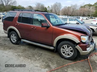 2010 Ford Explorer Eddie Bauer z VIN 1FMEU7E83AUA69823, wystawiony jako Copart lot #49108195 z przebiegiem 150 407 mil mil oraz Szkoda całkowita • Salvage title. Historia ofert i sprzedaży dostępna na DreamBid. Obrazek 4.