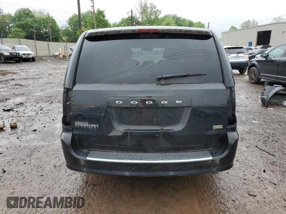 2019 Dodge Grand Caravan SE with VIN 2C4RDGBG3KR754792, listed as a Copart auction lot 55473775 with 40,077 mi miles and Clean Title. Bid and sale history available at DreamBid. Image 6.