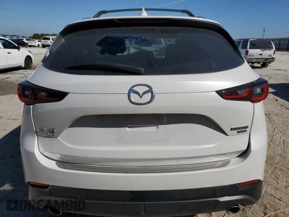 2024 Mazda CX-5 2.5 Carbon Turbo with VIN JM3KFBAY5R0473887, listed as a Copart auction lot 49859265 with 9,220 mi miles and Salvage Title. Bid and sale history available at carsss.com. Image 6.