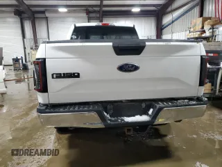 2017 Ford F-150 XL with VIN 1FTEX1CP0HKD23898, listed as a Copart auction lot 45652665 with 0 mi miles and Salvage Title. Bid and sale history available at carsss.com. Image 6.