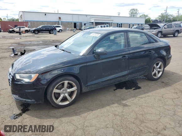 2015 Audi A3 Premium with VIN WAUBFGFF9F1054585, listed as a Copart auction lot 59415235 with 158,818 mi miles and Clean title. Bid and sale history available at DreamBid. Image 1.