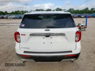 2022 Ford Explorer Limited with VIN 1FMSK7FH9NGA30472, listed as a Copart auction lot 61850155 with 48,201 mi miles and Salvage title. Bid and sale history available at DreamBid. Image 6.
