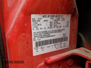 2008 Ford F-350 XL with VIN 1FTWW31R08EA89347, listed as a Copart auction lot 53698825 with 148,489 mi miles and Salvage title. Bid and sale history available at DreamBid. Image 12.