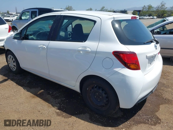 2015 Toyota Yaris L with VIN VNKKTUD37FA041957, listed as a IAAI auction lot 42106508 with 104,496 mi miles and . Bid and sale history available at DreamBid. Image 3.