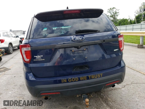 2016 Ford Police Interceptor Utility z VIN 1FM5K8AR2GGC37615, wystawiony jako Copart lot #57084935 z przebiegiem 170 078 mil mil oraz Szkoda całkowita • Salvage title. Historia ofert i sprzedaży dostępna na DreamBid. Obrazek 6.