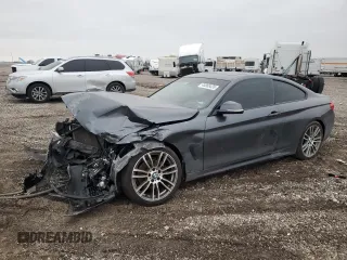 2015 BMW 4 Series 428i with VIN WBA3N3C56FK233284, listed as a Copart auction lot 45865435 with Not Provided miles and Salvage Title. Bid and sale history available at carsss.com. Image 1.