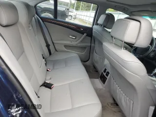 2009 BMW 5 Series 550i with VIN WBANW53529CT55835, listed as a Copart auction lot 75104204 with 46,358 mi miles and Salvage Title. Bid and sale history available at carsss.com. Image 10.