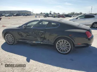 2008 Bentley Continental GT with VIN SCBCP73W88C057478, listed as a Copart auction lot 45030315 with 31,785 mi miles and Salvage Title. Bid and sale history available at DreamBid. Image 2.