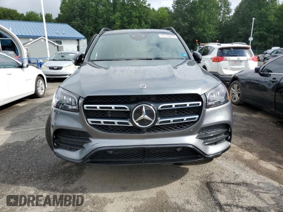 2022 Mercedes-Benz GLS with VIN 4JGFF5KEXNA662759, listed as a Copart auction lot 65176473 with 23,616 mi miles. Bid and sale history available at carsss.com. Image 5.