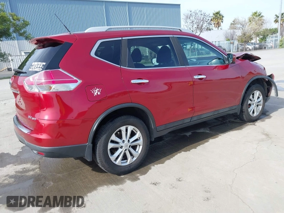 2016 Nissan Rogue SL with VIN 5N1AT2MV0GC798176, listed as a IAAI auction lot 41761640 with 106,491 mi miles and . Bid and sale history available at DreamBid. Image 4.