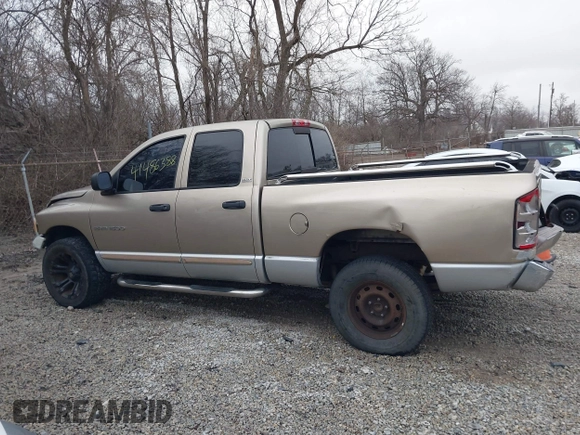 2002 Dodge 1500 with VIN 1D7HU18Z02S593257, listed as a IAAI auction lot 41486388 with 152,189 mi miles and . Bid and sale history available at DreamBid. Image 14.