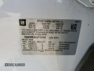 2018 GMC Acadia SLT with VIN 1GKKNMLA9JZ122458, listed as a Copart auction lot 49810625 with 102,497 mi miles and Salvage Title. Bid and sale history available at DreamBid. Image 14.