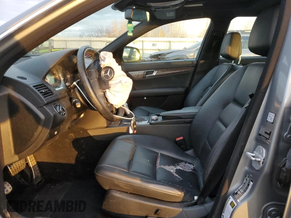 2008 Mercedes-Benz C 350 Sport with VIN WDDGF56X18F135176, listed as a Copart auction lot 82930324 with Not Provided miles and Salvage Title. Bid and sale history available at DreamBid. Image 7.