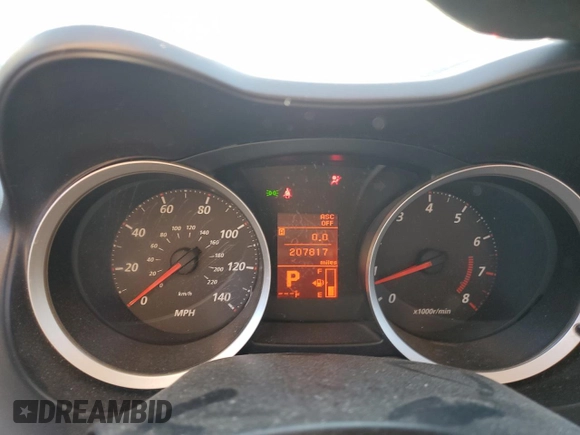 2010 Mitsubishi Lancer ES with VIN JA32U2FU2AU026420, listed as a Copart auction lot 51622115 with 207,817 mi miles and Salvage Title. Bid and sale history available at carsss.com. Image 9.