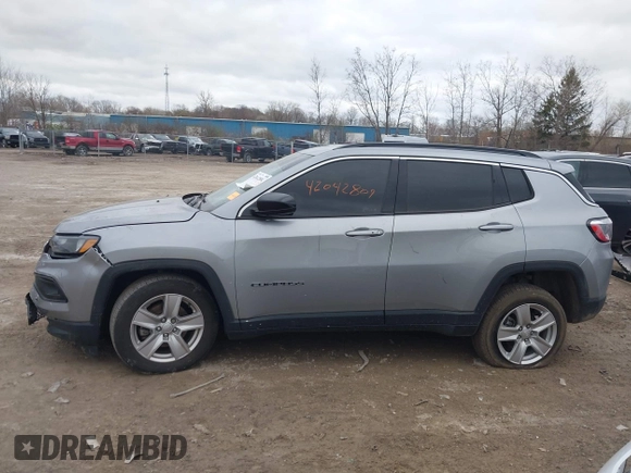 2022 Jeep Compass Latitude с VIN 3C4NJDBB5NT216798, выставлен на аукционе IAAI как лот 42042804 с пробегом 42 781 миль миль и . История ставок и продаж доступна на DreamBid. Изображение 14.