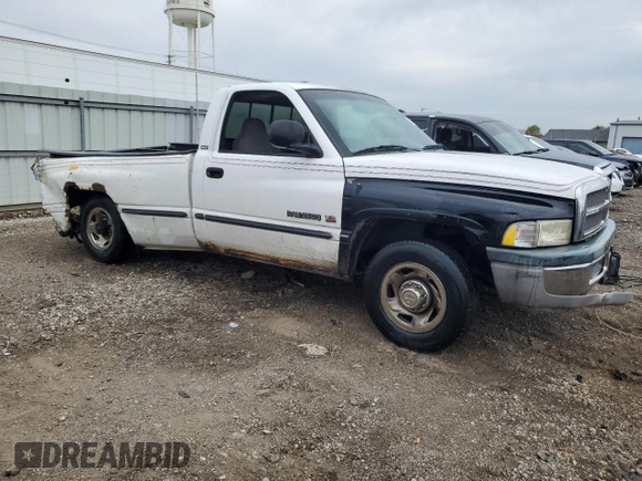 1999 Dodge Ram 2500 with VIN 3B7KC26Z7XM552717, listed as a Copart auction lot 80574544 with 134,536 mi miles and Salvage Title. Bid and sale history available at carsss.com. Image 4.