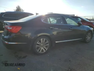 2014 Kia Cadenza Premium with VIN KNALN4D74E5145708, listed as a Copart auction lot 83370854 with 246,354 mi miles and Clean Title. Bid and sale history available at carsss.com. Image 3.