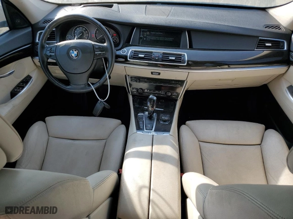 2011 BMW 5 Series Gran Turismo 550i xDrive with VIN WBASP4C53BC341880, listed as a Copart auction lot 75680994 with 124,070 mi miles and Clean Title. Bid and sale history available at carsss.com. Image 8.